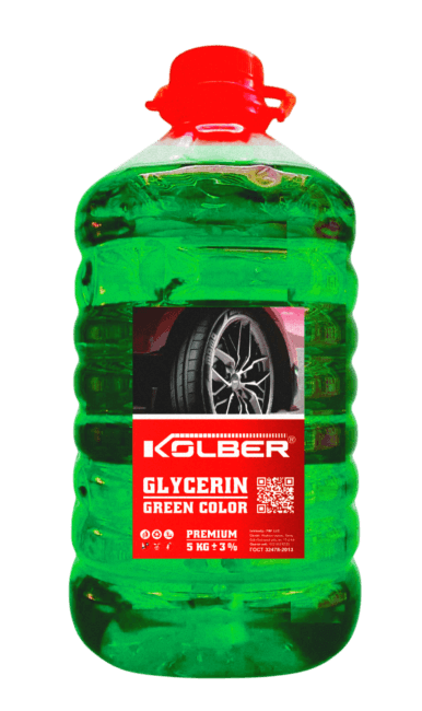 "KOLBER" Glycerin Green - 5 KG